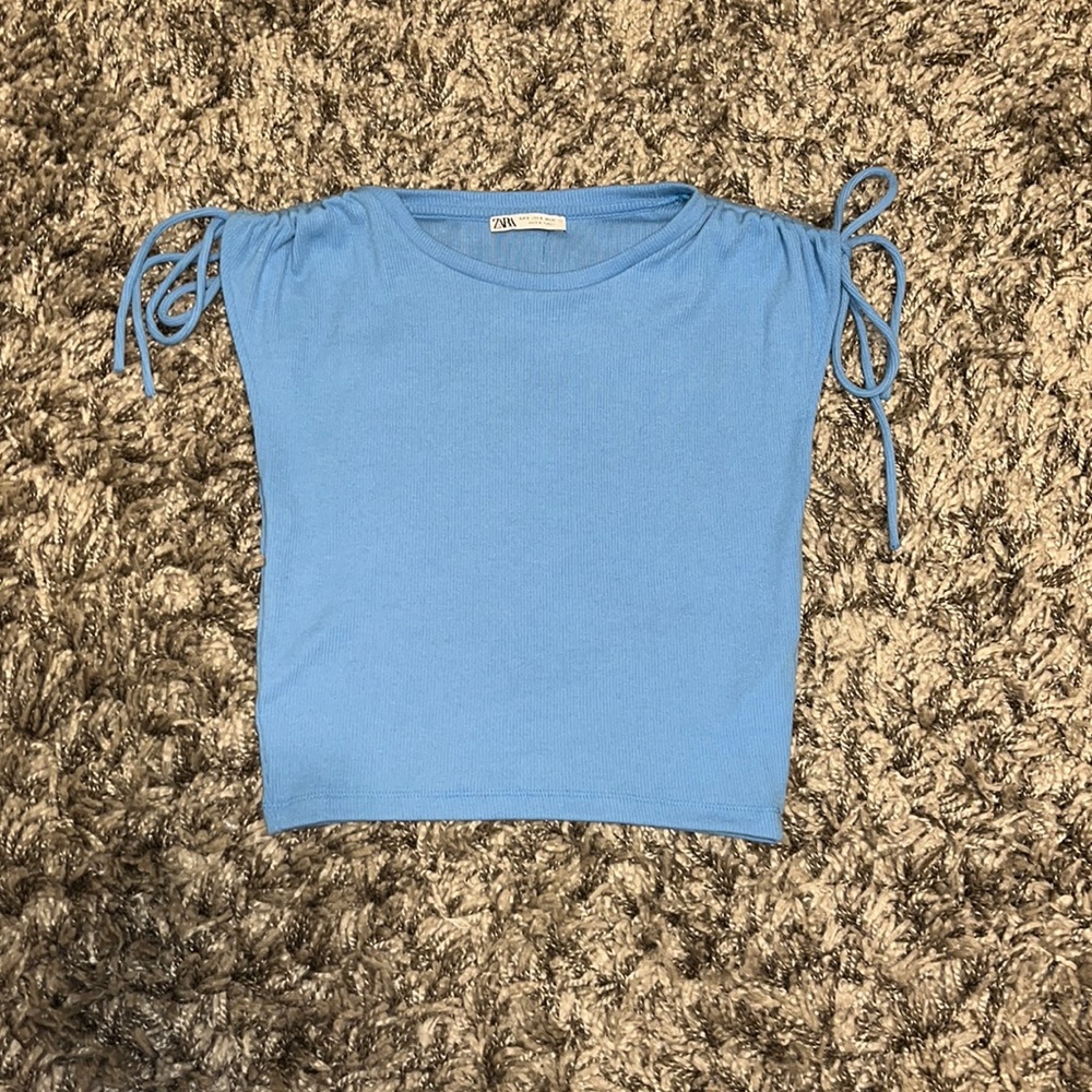 Zara Blue Top (No Longer Sold)